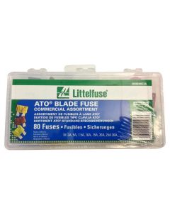 Littelfuse 94409 ATO Blade Fuse Assortment - 80 Piece 00940409Z