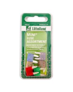 Littelfuse 00940362ZP 8 Pack Assorted Amp MINI Blade Replacement Fuses 