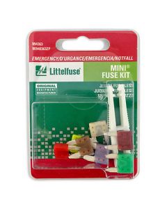 Littelfuse 00940363ZP Mini Fuse Emergency Kit 9 Pack