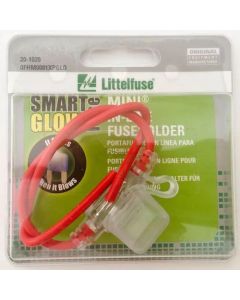 Littelfuse 20-1020 MINI® FHM Smart Glow In-Line Waterproof Blade Fuse Holder 