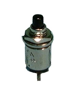 Philmore 30-040 Push Button Switch, SPST 1/2A @125V, OFF-(ON)