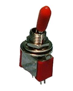 Philmore 30-10006 : Mini Toggle Switch, SPDT 5A @120V, ON-OFF-ON