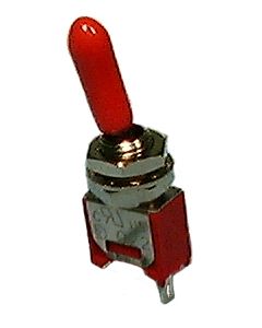 Philmore 30-10030 Sub-Miniature Toggle Switch, SPST 3A @120V, ON-OFF