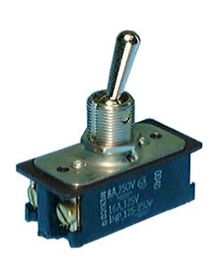 Philmore 30-10131 Heavy Duty Toggle Switch, DPST, 16A@125V, ON-OFF