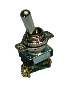 Philmore 30-10360 Stnd Bat Handle Toggle Switch, DPST 15A@125V, ON-OFF