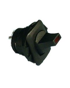Philmore 30-10440 Round Paddle Lever Toggle Switch,DPST 6A@250V,ON-OFF
