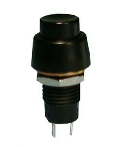 Philmore 30-111 Push Button Switch, SPST 3A @125V, OFF-(ON)
