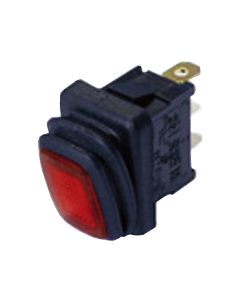 Philmore 30-12322, Splash Proof Rock Switch,SPST,ON-OFF, Red LED
