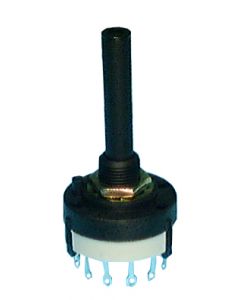 Philmore 30-15100 Rotary Switch, Non-Shorting .3A@125V, 1 Pole, 12 Position Enclosed Contacts Style