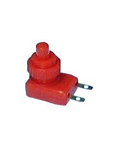 Philmore 30-19164 Push Button Canopy Switch,SPST 6A@125V,ON-OFF,Solder