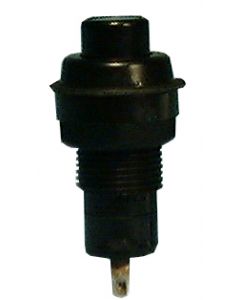 Philmore 30-2292 Push Button Switch, SPST 3A @125V, ON-OFF, Silv