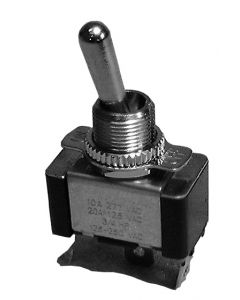Philmore 30-305 H.D. Bat Handle Toggle Switch, SPST 20A @125V, ON-OFF