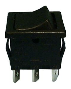 Philmore 30-846 Miniature Rocker Switch, DPDT 10A @125V,ON-ON