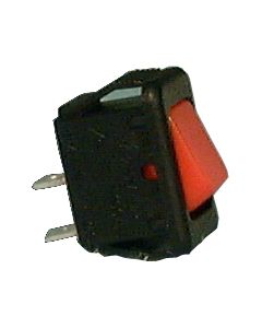 Philmore  30-874 Micro Rocker Switch SPST, ON-OFF Red 6A@125VAC