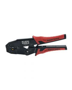Klein Tools 3005CR  Ratcheting Crimper, 10-22 AWG - Insulated Terminals