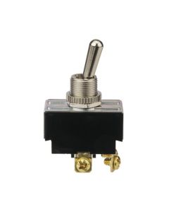 Philmore 30-312 H.D. Bat Handle Toggle Switch, DPST 20A @125V, ON-OFF