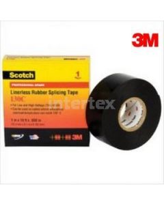 3M 130C-3/4 Scotch Linerless Rubber Splicing Tape 130C, 3/4" x 30'
