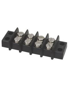 Cinch 4-141 4 Position Barrier Terminal Block , Rated 20A , 250 Volts