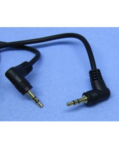 Philmore 44-468 Audio Adapter 3.5mm RA ST Male On Both Ends, GP, 6ft