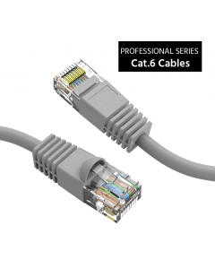 CAT 6 Gray 15FT Ethernet Network Patch Cable