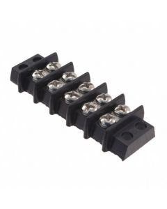 Cinch 5-141 5 Position Barrier Terminal Block , Rated 20A , 250 Volts