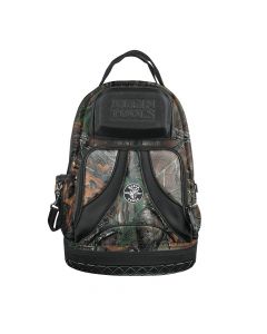 Klein Tools 55421BP14CAMO  Tradesman Pro Tool Bag Backpack, 39 Pockets, Camo, 14-Inch