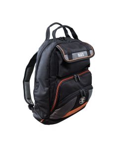 Klein Tools 55475  Tradesman Pro™ Tool Bag Backpack, 35 Pockets, Black, 17.5-Inch