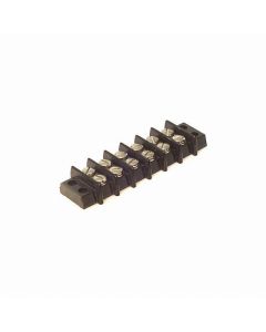 Cinch 6-140 6 Position Barrier Terminal Block , Rated 15A , 250 Volts