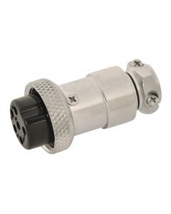 Philmore 61-606 6 Pin In-Line Female Mobile Connector