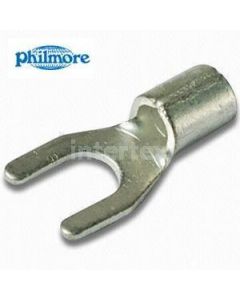 Philmore 65-2047 Non-Insulated Spade Terminal 16-14 AWG  1/4" 8pk