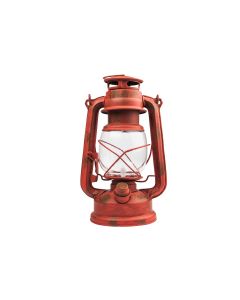 NEBO NEB-LTN-1004 6642 Old Red Lantern with realistic flickering flame