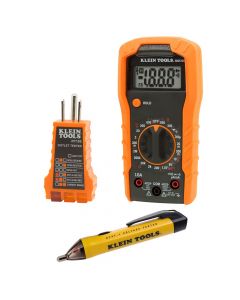Klein Tools 69149P  Test Kit with Multimeter, Non-Contact Volt Tester, Outlet Tester
