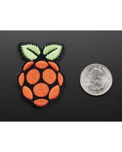 Adafruit 906 - Raspberry Pi - Skill Badge, Iron-On Patch
