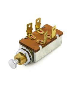 Cole Hersee 91801 Momentary Door Switch, On-(Off), Normally Closed, DPST, 10A