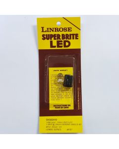 Linrose B4382H10, Red Jumbo LED, 10mm, Water Clear,1490 MCD, 1.85-2.5V