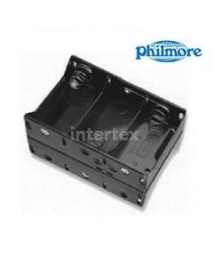 Philmore BH161 Battery Holder For (6) D Cell W/ Solder Lug Connection