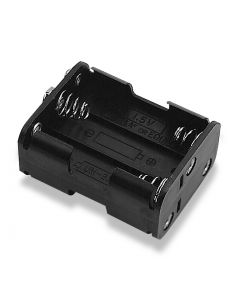 Philmore BH363 Battery Holder For (6) AA Cell Standard Snap Connection