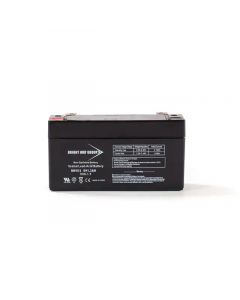 Bright Way Group BW 613 Sealed Lead Acid Battery F1 Terminals 6V 1.3AH