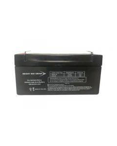 Bright Way Group BW 634 Sealed Lead Acid Battery F1 Terminals 6V 3.4AH