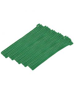 Eclipse  900-098-GN Hook and Loop Cable Ties 8" Green 25 Pk