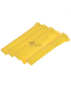 Eclipse  900-098-YL  Hook and Loop Cable Ties 8" Yellow 25 Pk