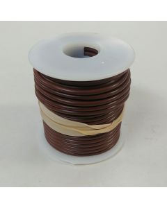 East Penn 02505 Wire, Primary PVC 10 AWG 10' Roll  Brown SEA J1128