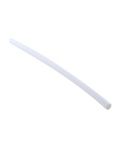 NTE  47-20248-W Heat Shrink 3/32 In Dia Thin Wall White 48 In Length 2:1 Shrink Ratio                               