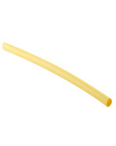 Konntex HST-3/8-YL Heat Shrink Tubing 3/8 In Dia Thin Wall Yellow 48 In Length 2:1 Shrink Ratio