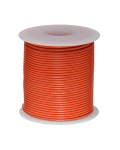 Philmore LKG 78-12413 Orange 24 AWG Solid Hook-Up Wire 25Ft UL1007 300V