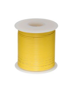 Philmore LKG 78-22244 Yellow 22 AWG Stranded Hook-Up Wire 100Ft  UL1007 300V