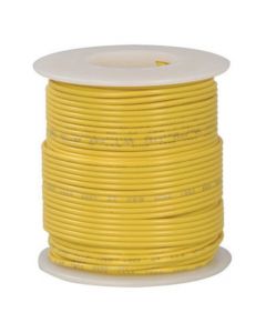 Philmore LKG 78-11844 Yellow 18 AWG Solid Hook-Up Wire 100Ft UL1007 300V