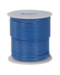 Consolidated Wire 890-6  Blue 16AWG Stranded Hook-Up Wire 100Ft  UL1015 600V