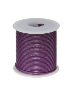 Consolidated Wire 891-7-100  Violet 14AWG Stranded Hook-Up Wire 100Ft  UL1015 600V