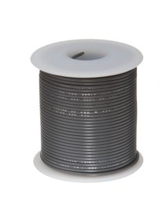 Consolidated Wire 891-8-100 Grey 14AWG Stranded Hook-Up Wire 100Ft  UL1015 600V